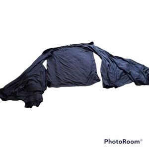 Black free people off the shoulder bell sleeve shirt